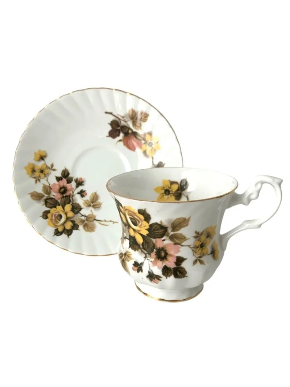10 Mismatched Tea Cups and Saucers Teacups Instant Collection Tea Party Crafting - Picture 6 of 11